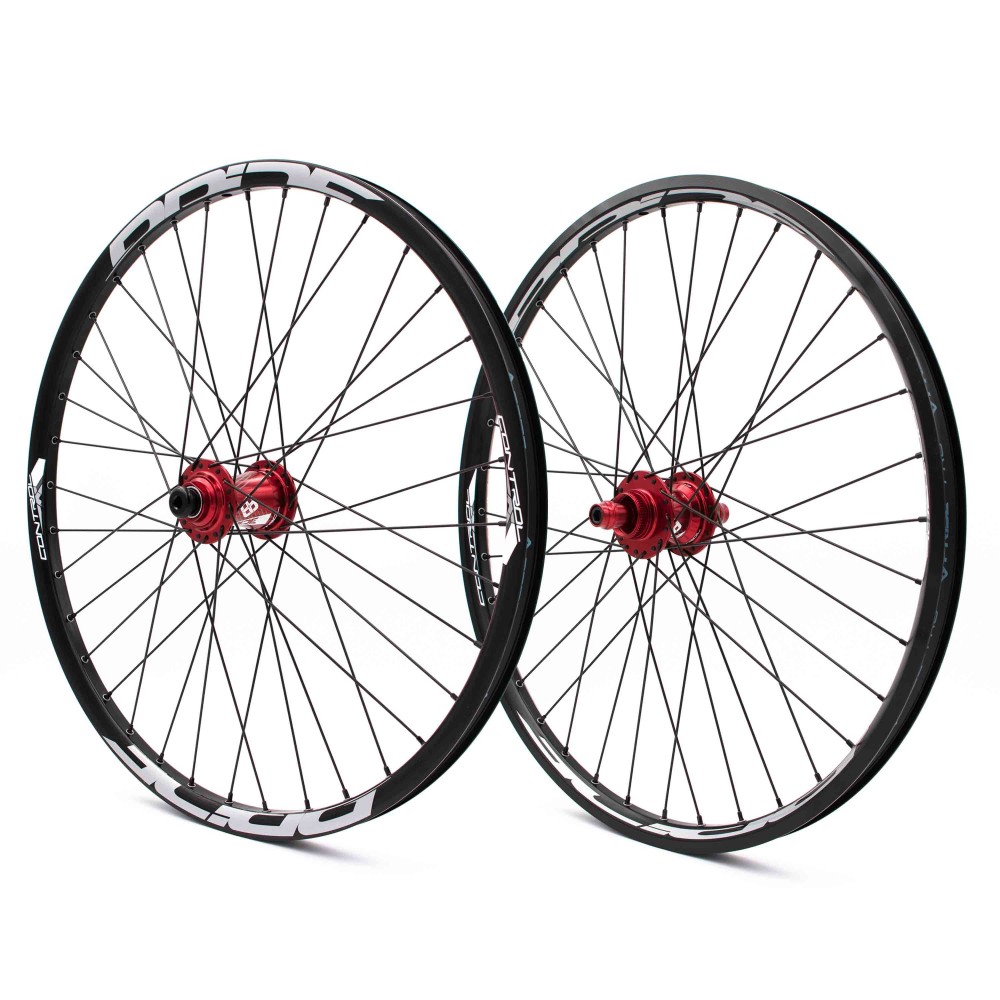 PRIDE CONTROL PRO CRUISER 36H WHEELSET RED