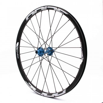 PAIRE DE ROUES PRIDE CONTROL EXP DISC 28H - BLUE