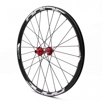 PRIDE CONTROL EXP DISC 28H WHEELSET RED