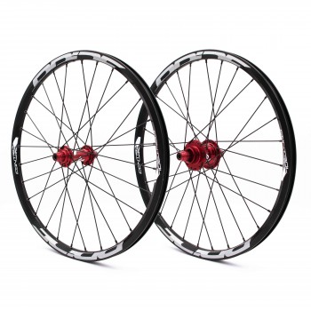 PRIDE CONTROL EXP DISC 28H WHEELSET RED