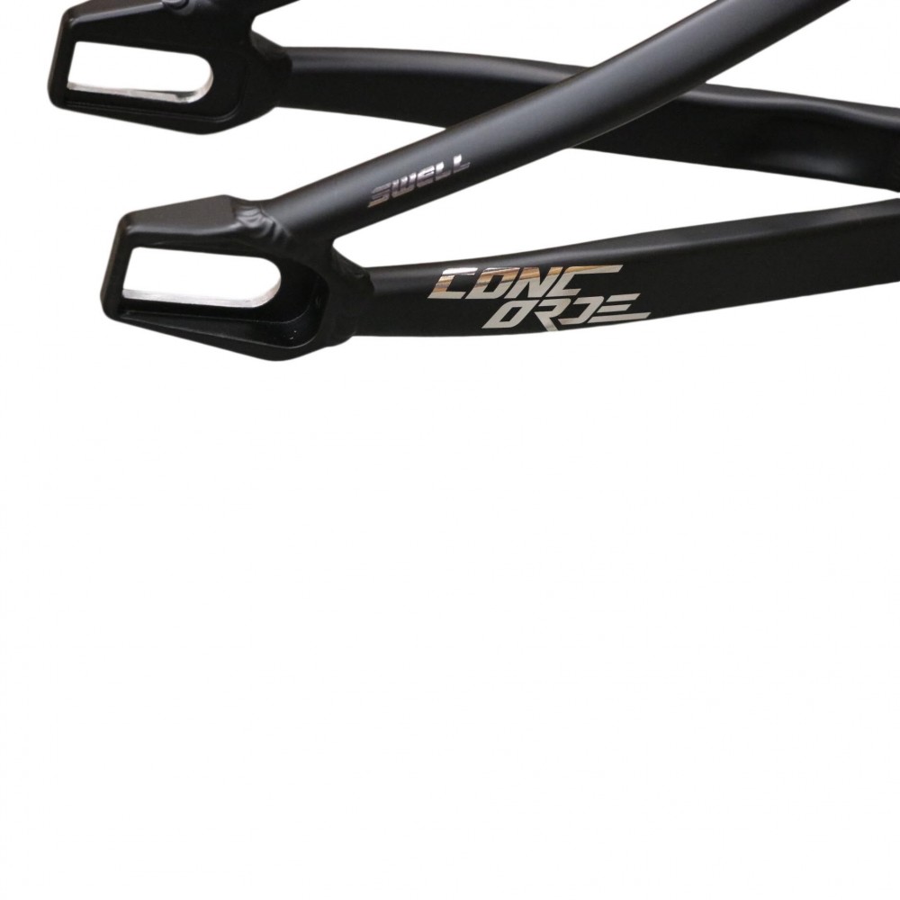 INSPYRE CONCORDE V2 FRAME - MATTE BLACK / CHROME