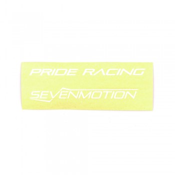 STICKER FULL PACK PRIDE RACING SEVENMOTION 8'' - WHITE