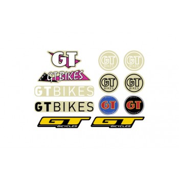 PACK STICKERS GT BIKES