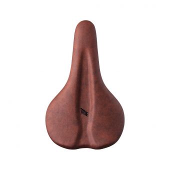 Title ES1 Saddle - Medium 145mm - Brown