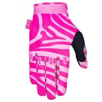Fist Pink Zebra Gloves