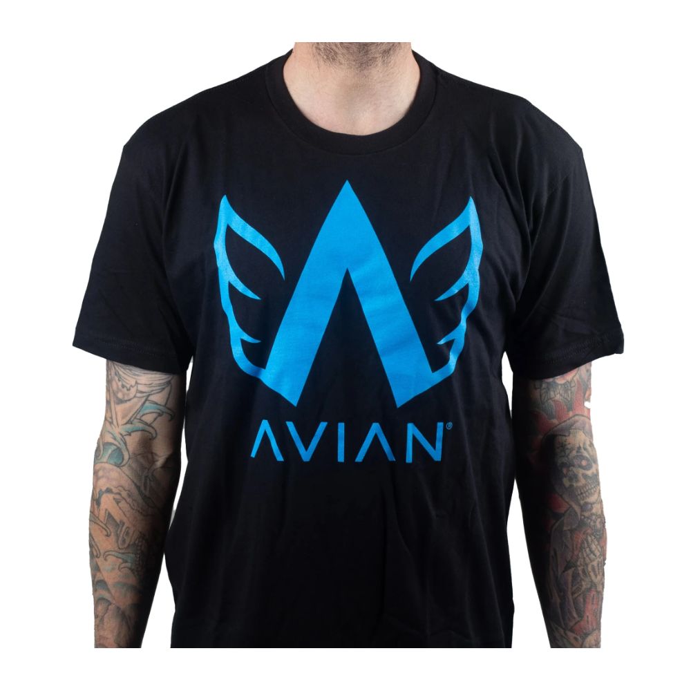 T-Shirt Avian Logo Black