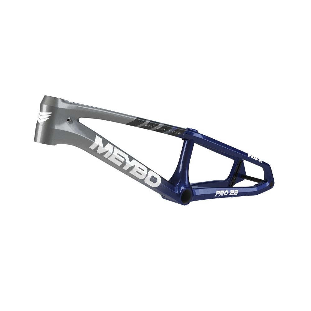 Cadre Meybo HSX Carbon 2024.5 - Silver/Blue/White/Grey