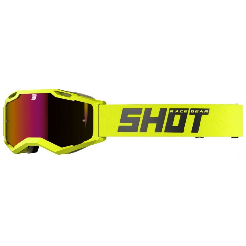 Masque Shot Iris 2.0- Solid Neon Yellow Glossy