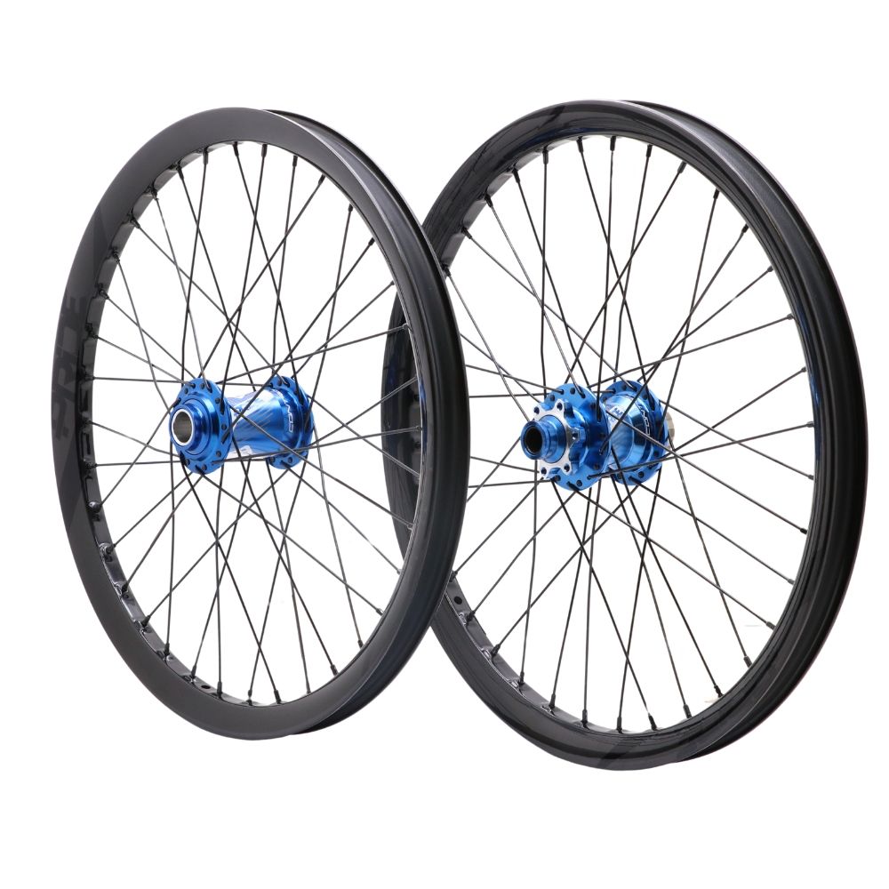 Roues 20" (406) Pride Wave Gloss Black / Pride Control 15mm - Blue