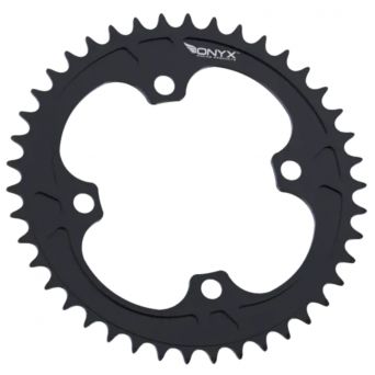 Onyx Chainring - 4pts - Black