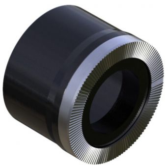 Onyx Knurled Cone - 10mm