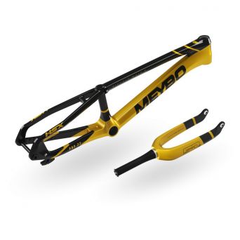 Kit Cadre/Fourche Meybo HSX Carbon 2025 - Black/Gold