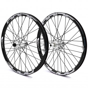 PAIRE DE ROUES PRIDE CONTROL PRO DISC 36H - POLISH