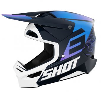 Casque Shot Furious - Apex - Blue Glossy