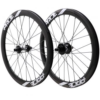 Paire De Roues Pride Gravity Exp Aero Ud Gloss Disc - Moyeux Black