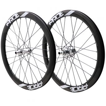 Paire De Roues Pride Gravity Exp Aero Ud Gloss Disc - Moyeux Polish