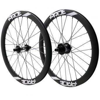 Paire De Roues Pride Gravity Exp Aero Ud Matt Disc - Moyeux Black