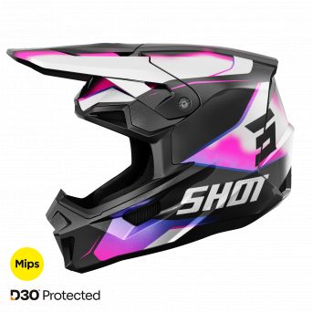 Casque Shot Lite - Astral Blue Pink Pearly