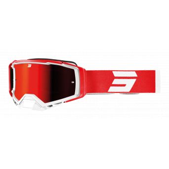 Shot Core Goggles - Solid Red