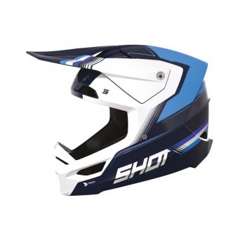 Shot Race Tracer Helmet Blue Glossy