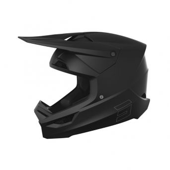 Casque Shot Race - Solid Black Matt